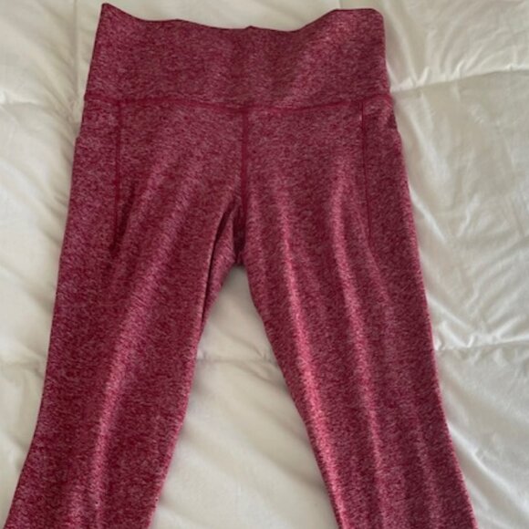 Athleta Other - Athleta Soft Buttery Leggings in Burgundy color.